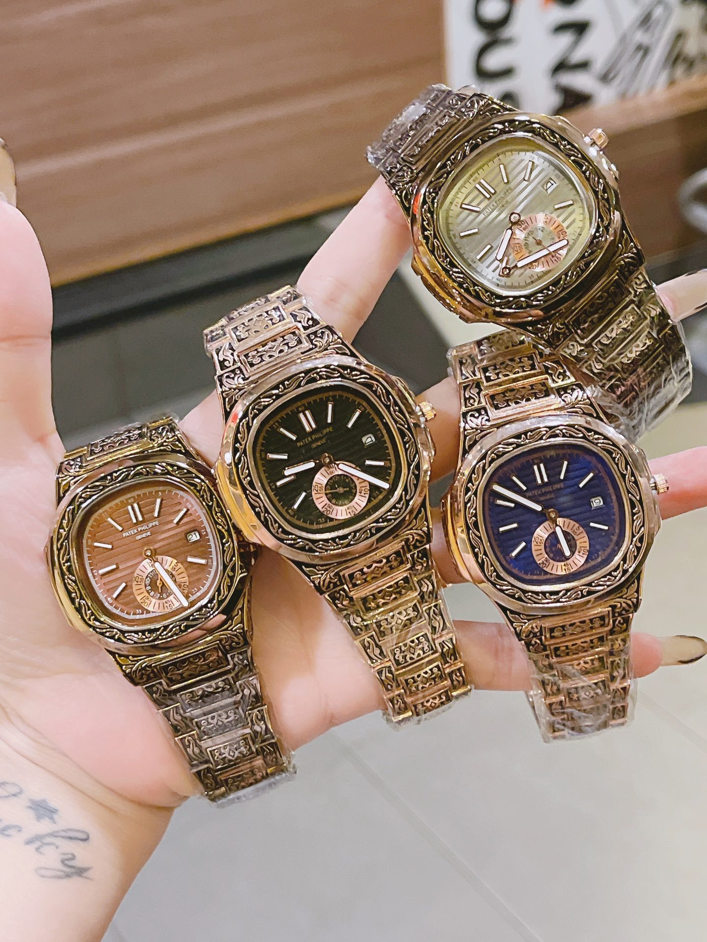 PATEK PHILIPPE Wrist Watch Quartz Movement-Luxeon
