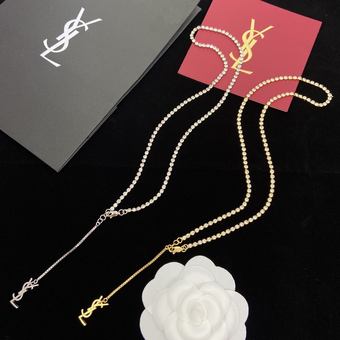 Saint Laurent new star necklace-Luxeon