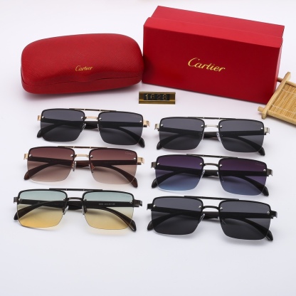 Cartier Fashion Retro Ladies Glasses-Luxeon