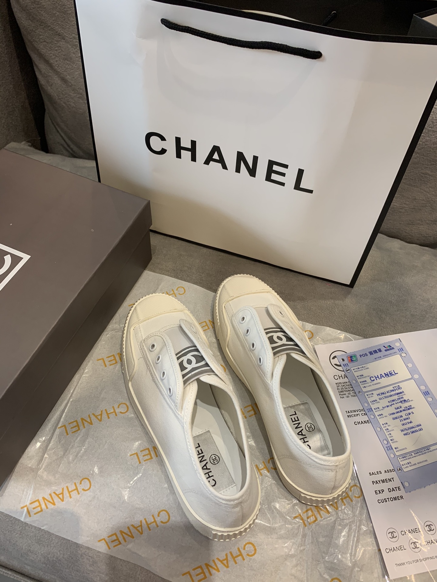 C style classic canvas casual shoes-Luxeon