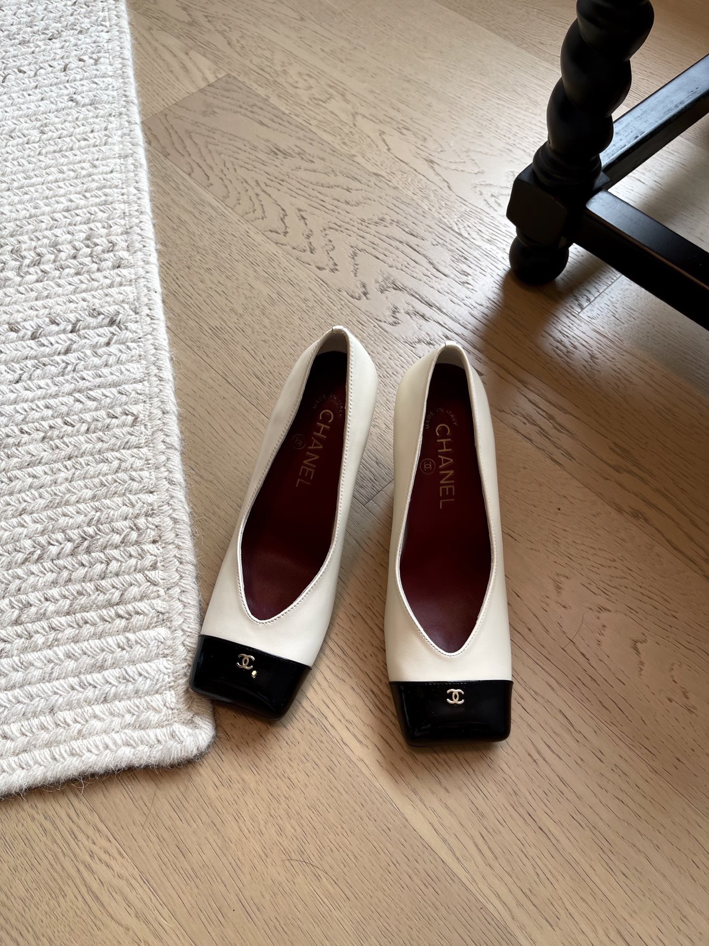 Square-toe high heels 35-42