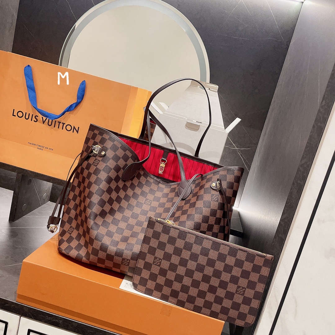 L style bag Neverfull Shopping Bags 2 In 1-Luxeon