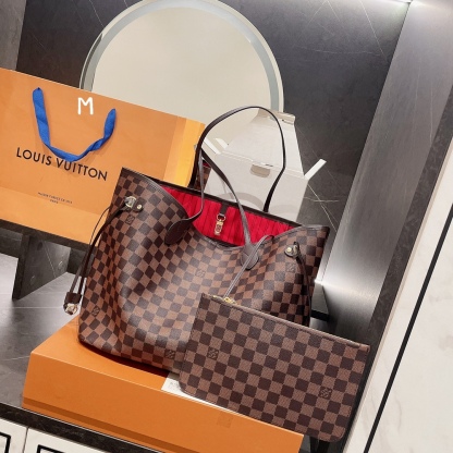 L style bag Neverfull Shopping Bags 2 In 1-Luxeon