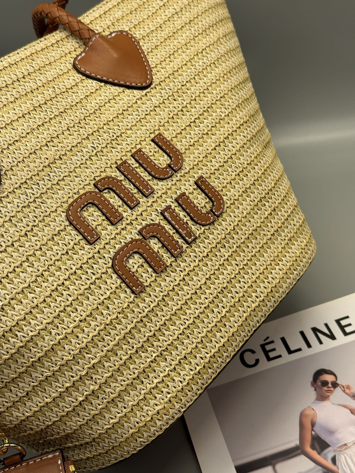 straw bag 24*14*25cm