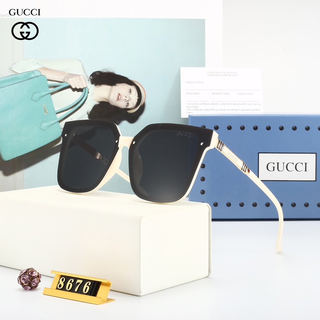 Gucc Women Polarized Sunglasses-Luxeon