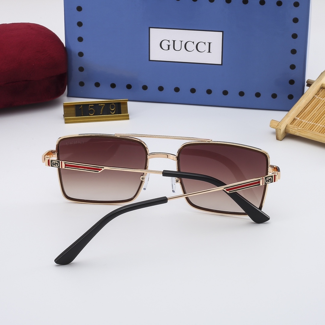 Guc Fashion women Retro New Sunglasses-Luxeon