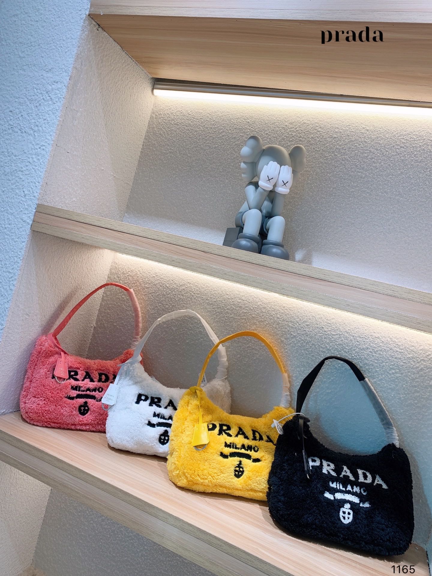 P style Hobo Handbags Underarm Bags Velvet-Luxeon