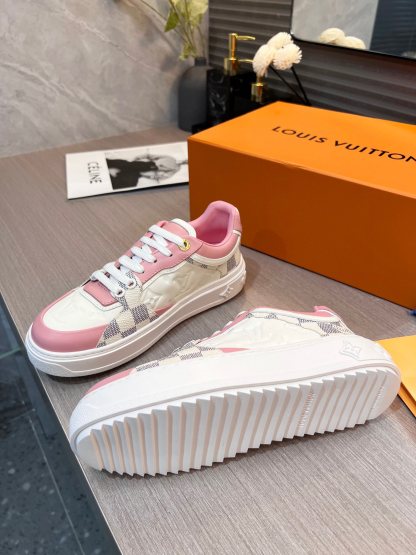 L style trendy women sneakers casual shoes-Luxeon