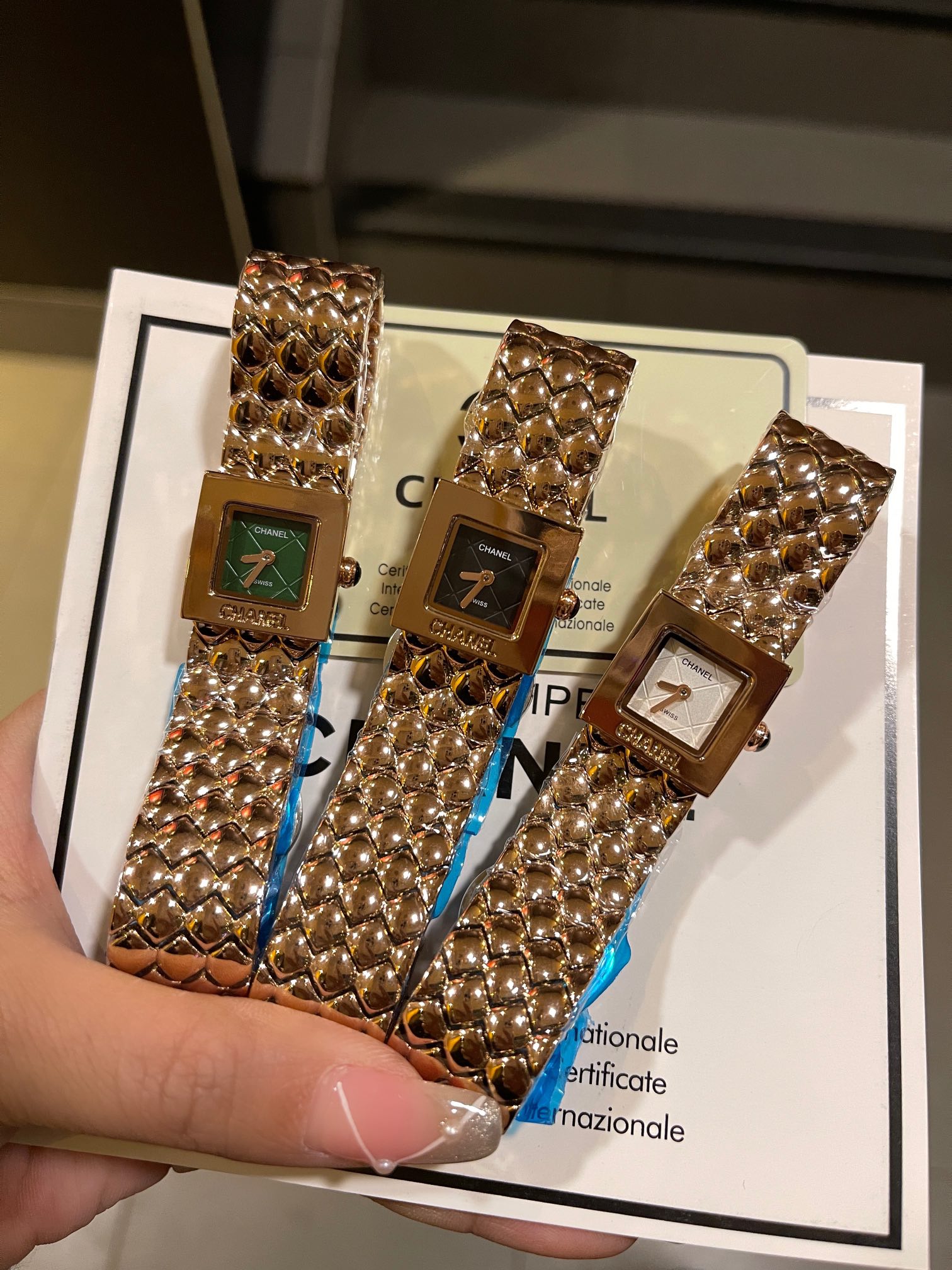 C style Women Wrist Watch Rose Gold-Luxeon