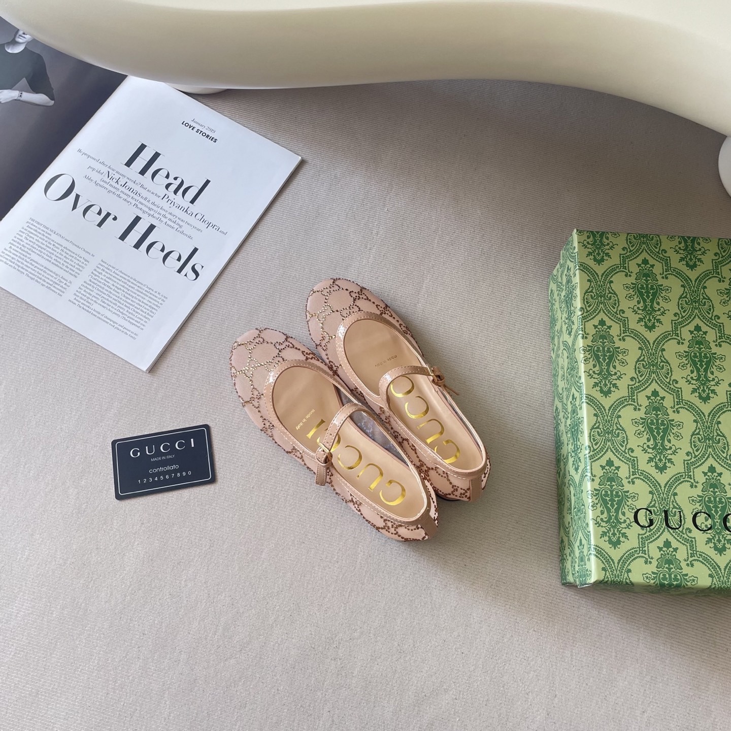 Rhinestone Mary Jane Casual Shoes