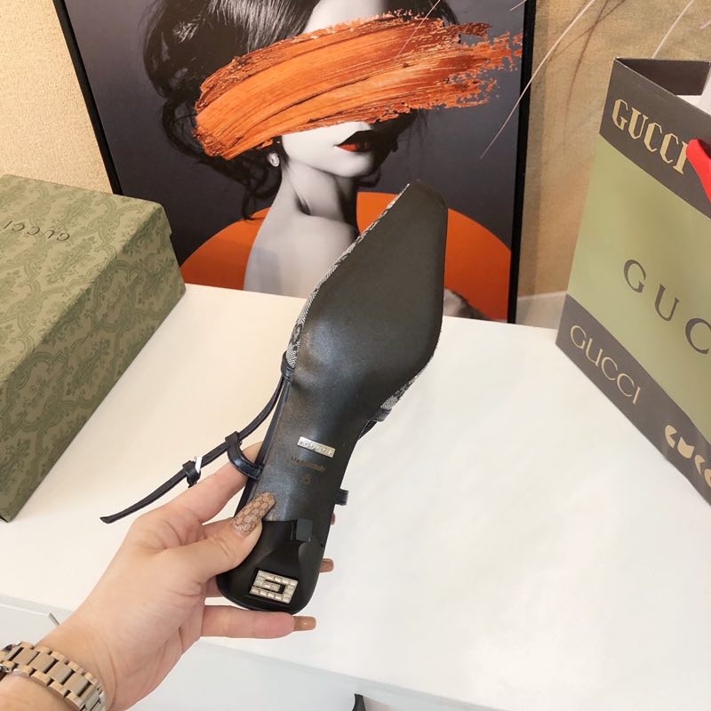 G style vintage women sandals pumps-Luxeon