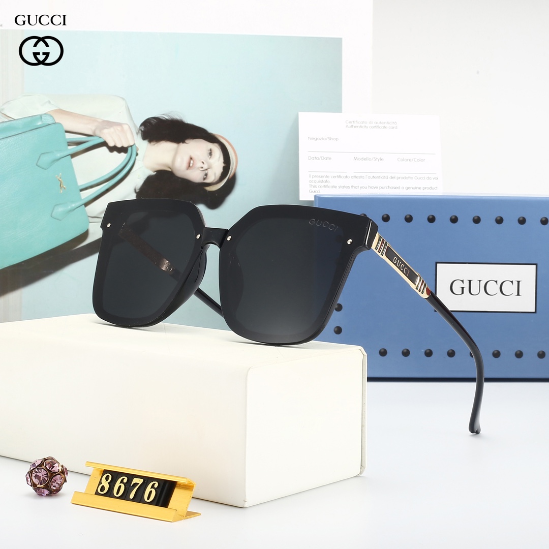 Gucc Women Polarized Sunglasses-Luxeon