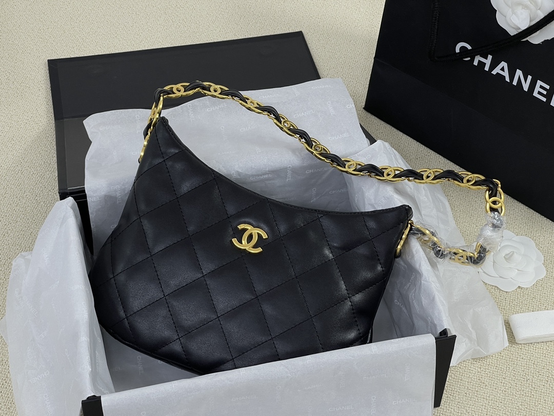 C style hobo vintage handbag-Luxeon