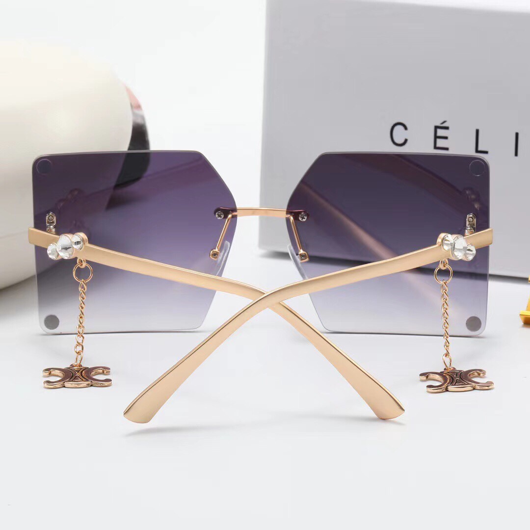 C style Fashion Ladies Vintage Sunglasses-Luxeon