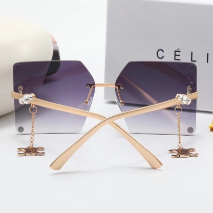 C style Fashion Ladies Vintage Sunglasses-Luxeon