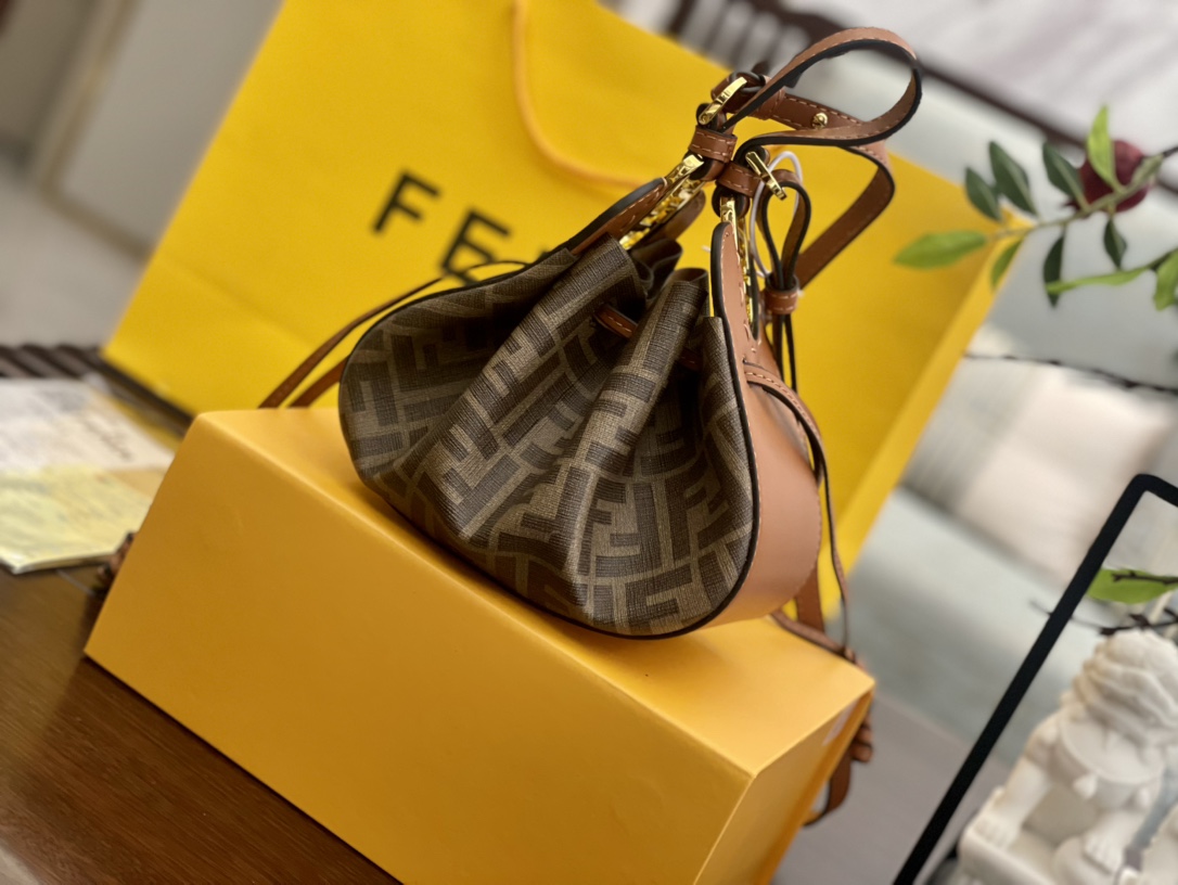 F style Handbags FF Printing-Luxeon