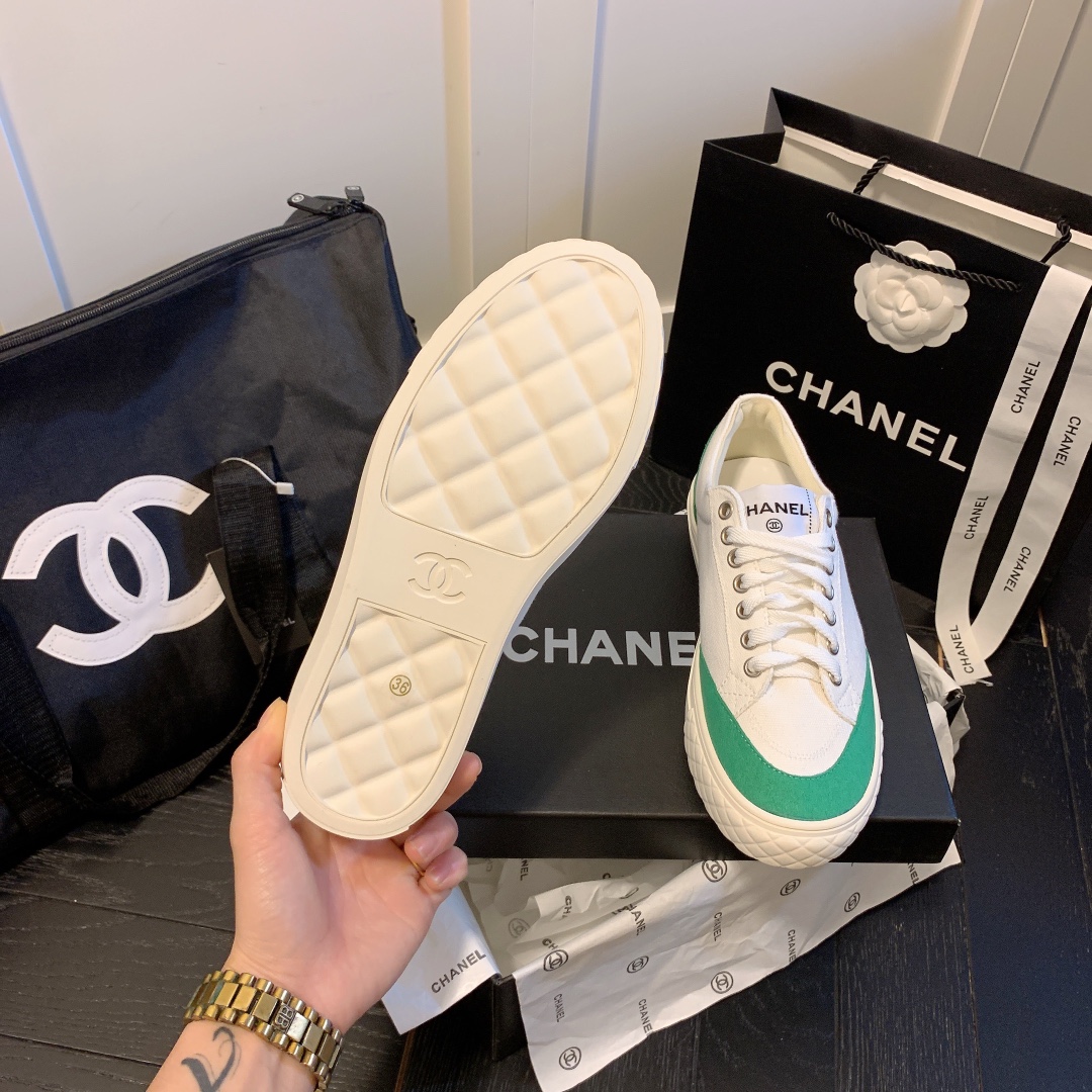 C style Vintage retro sneakers casual shoes-Luxeon