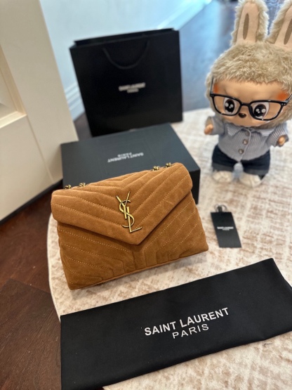 Suede cloud bag 25*16cm