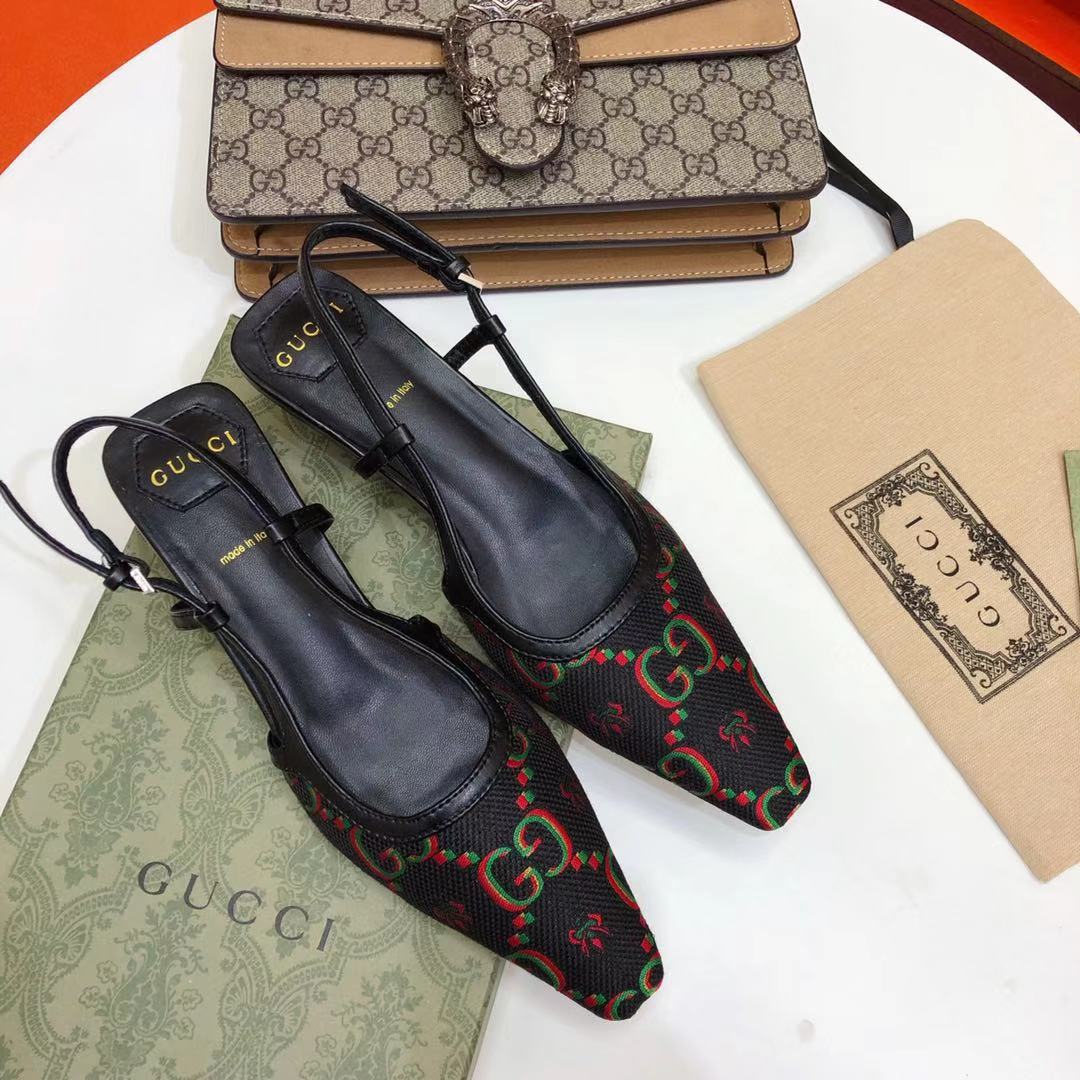 G style vintage women sandals pumps-Luxeon