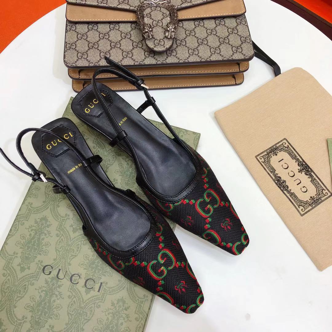 G style vintage women sandals pumps-Luxeon