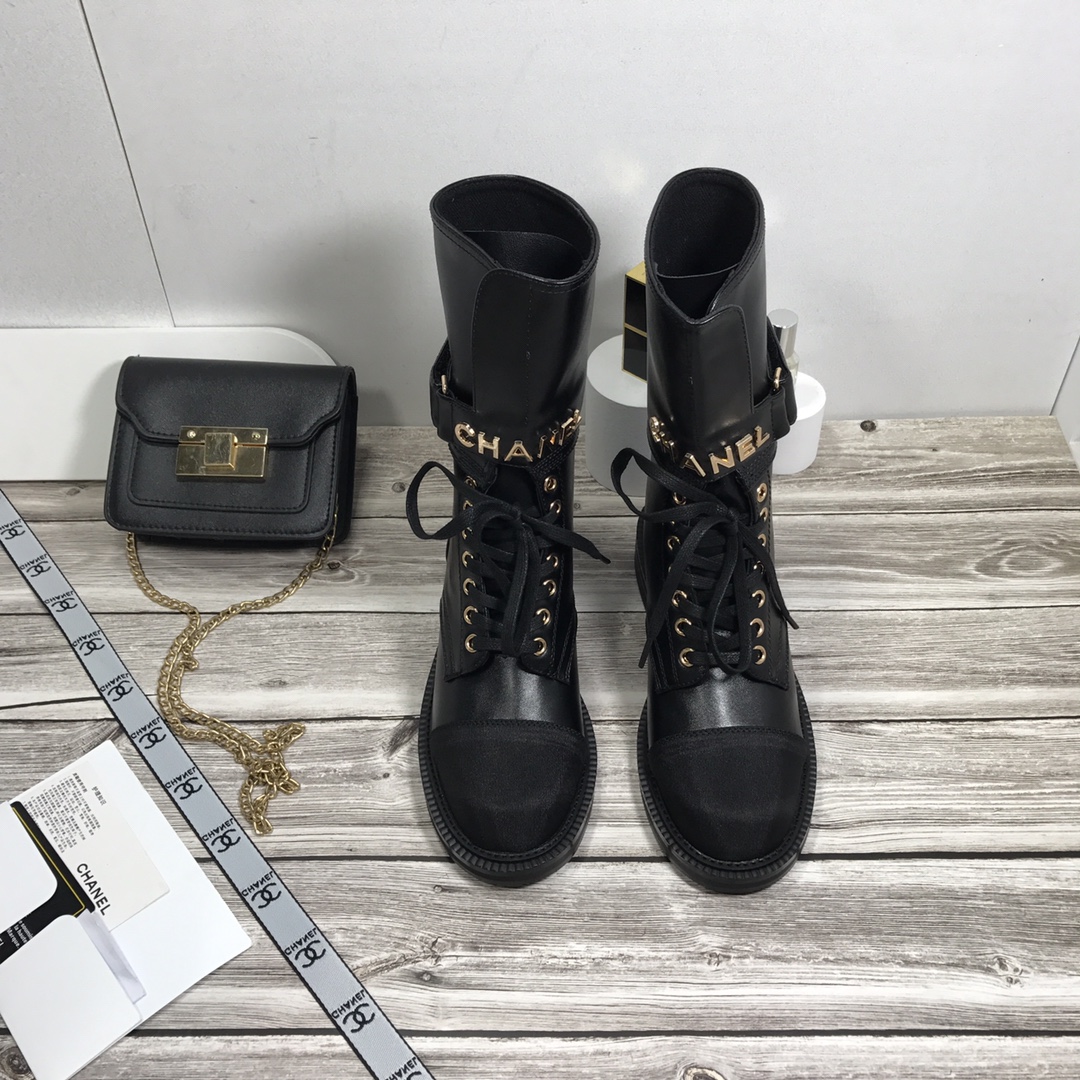 C style 2022 new mid-calf Martin boots-Luxeon