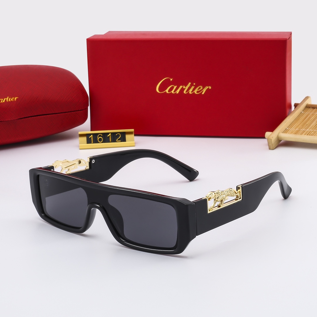 Cartier Women Fashion Glasses-Luxeon