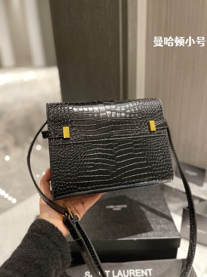 Saint Laurent Y style Manhattan Box Bags Messenger Bags-Luxeon