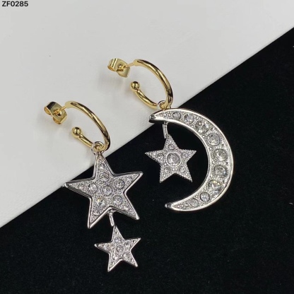 New C style Earrings-Luxeon
