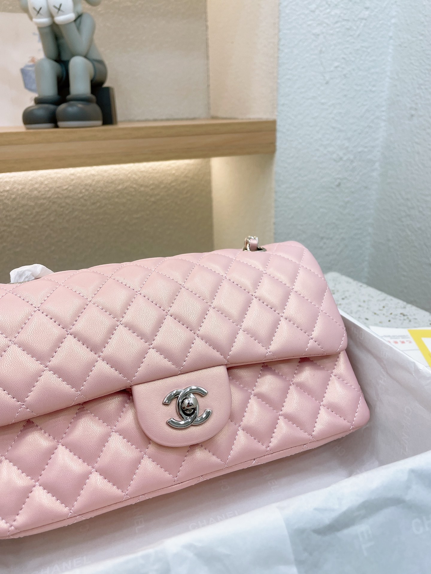 C style Cf flap handbags-Luxeon