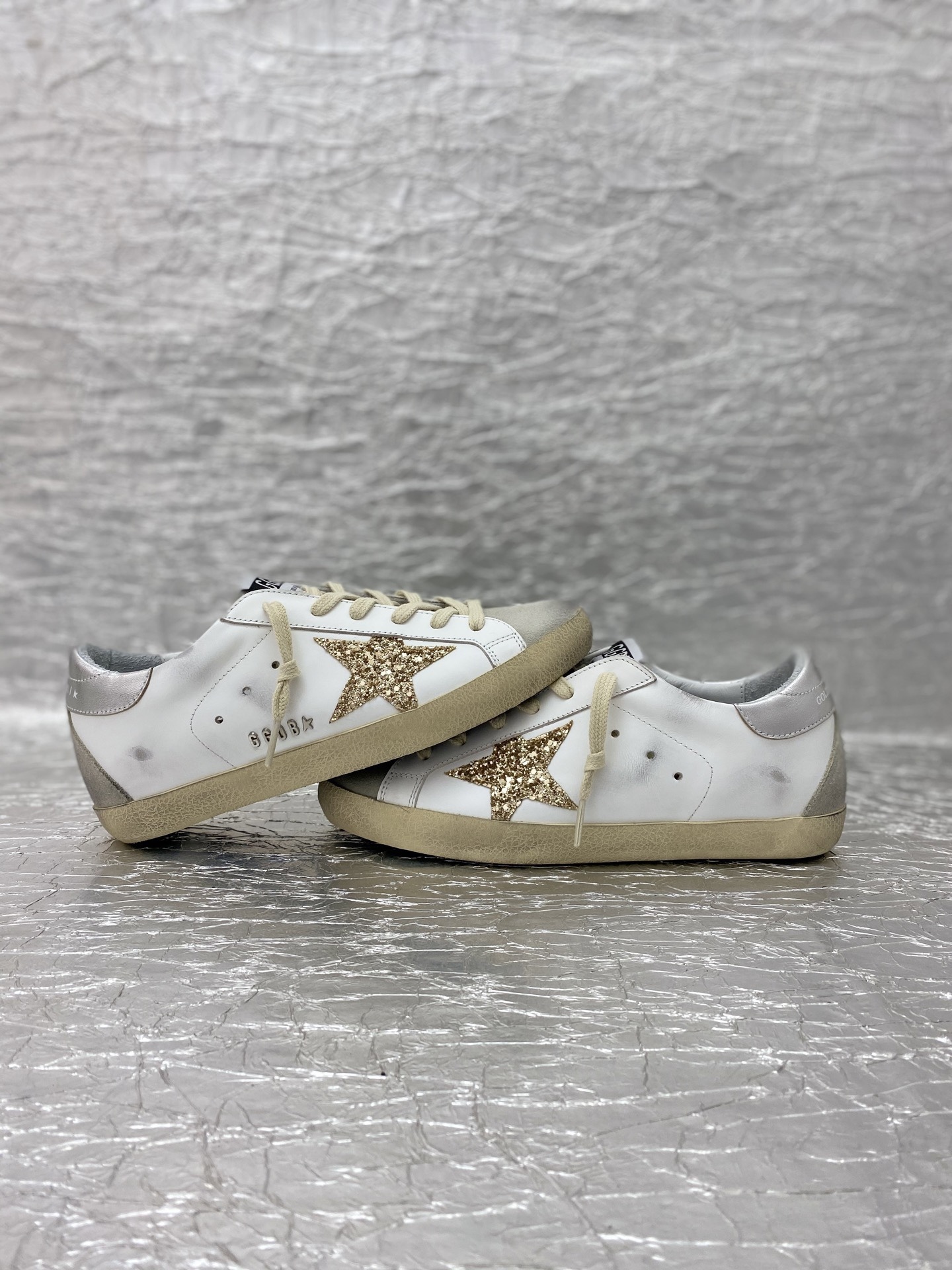 G style Mesh star couple dirty shoes