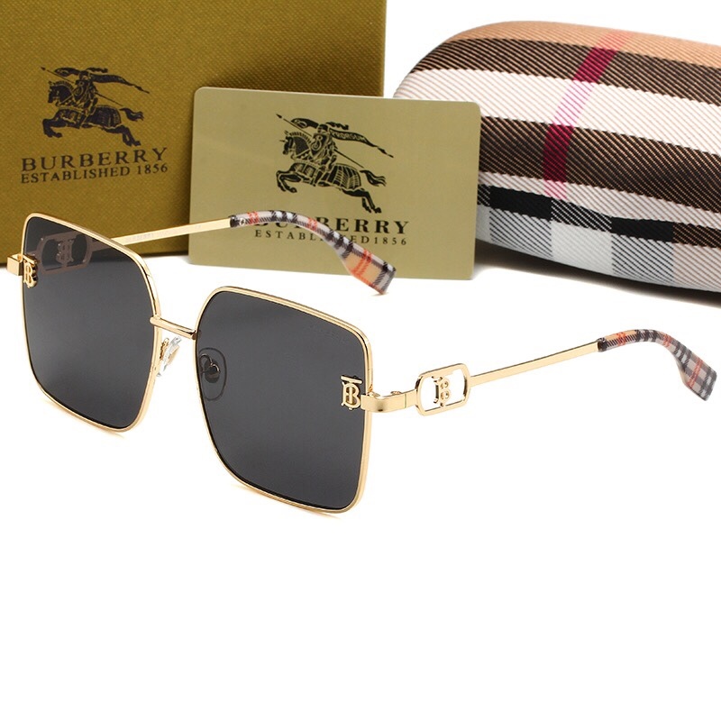 Burberry fashion retro sunglasses-Luxeon