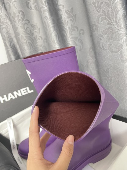 C style vintage rain boots-Luxeon