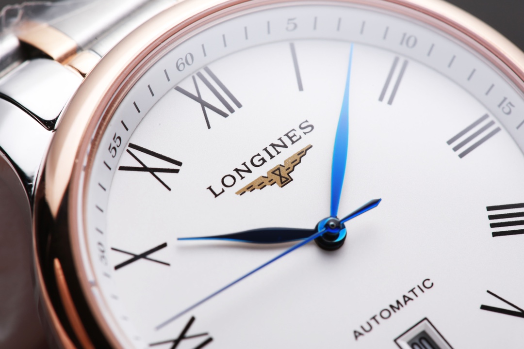 Longines men's watches with cowhide straps-Luxeon