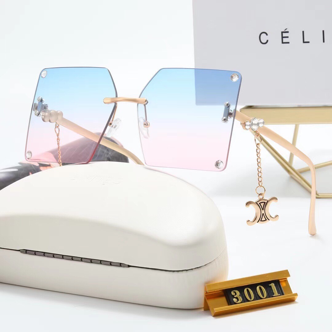 C style Fashion Ladies Vintage Sunglasses-Luxeon