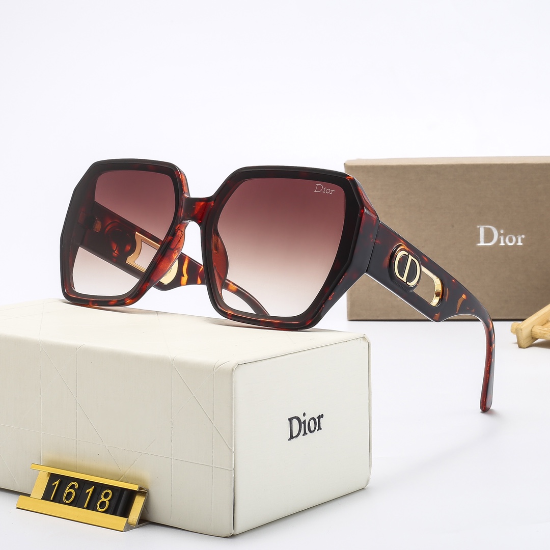 D style fashion retro glasses-Luxeon