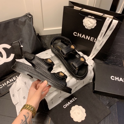 C style Early Spring Velcro Sandals-Luxeon