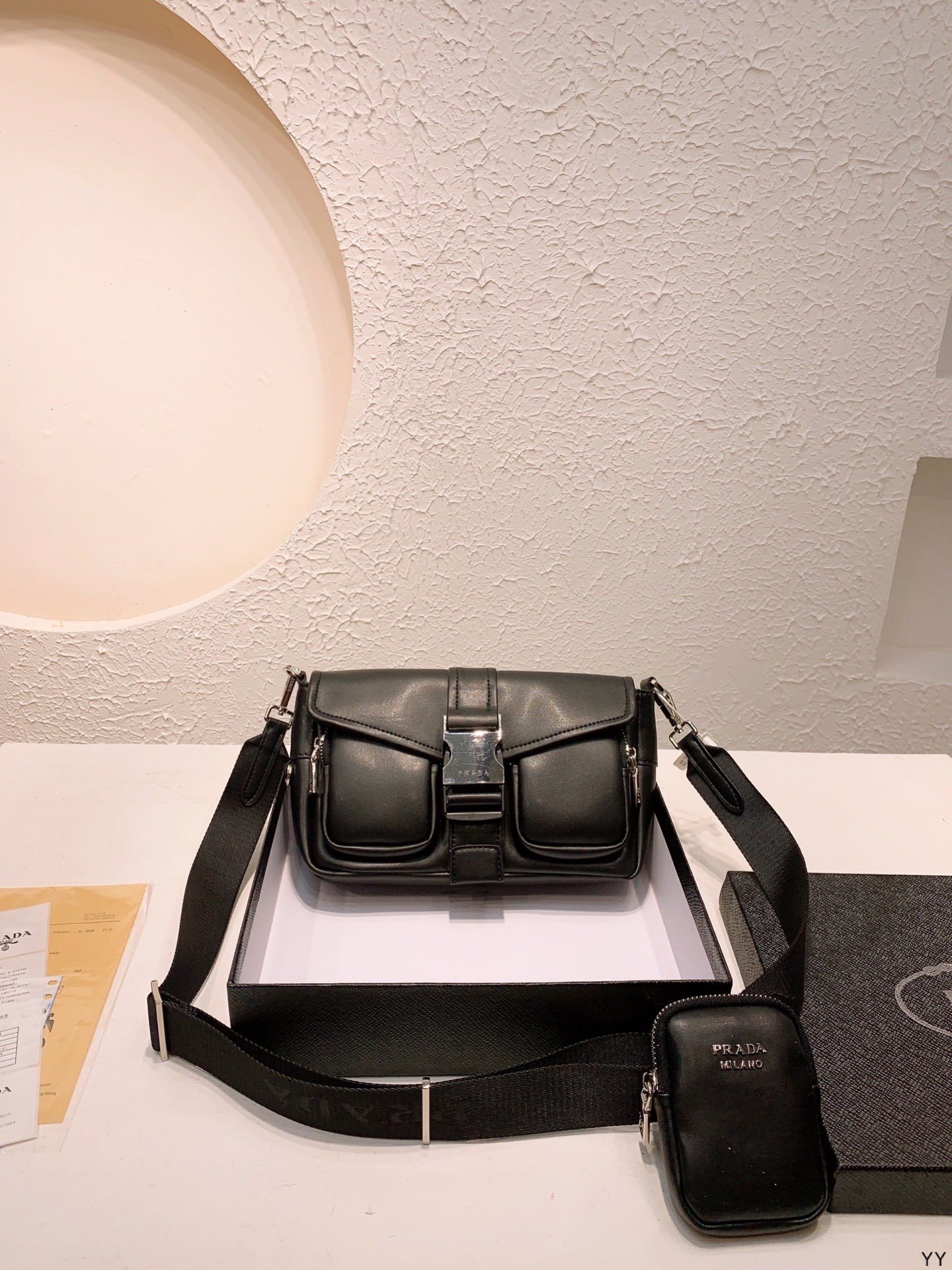 P style Messenger Bags Two In One-Luxeon