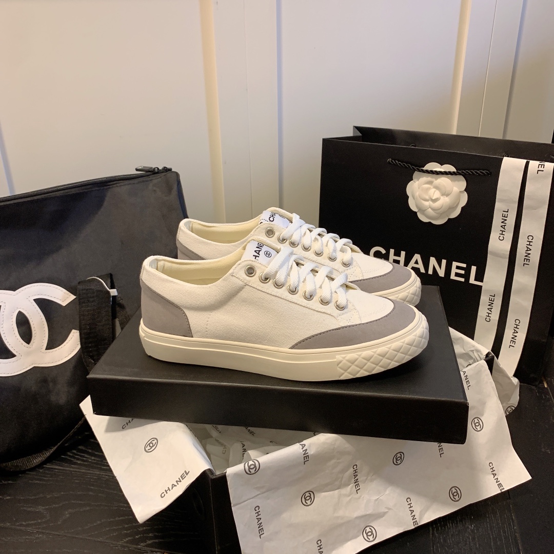 C style Vintage retro sneakers casual shoes-Luxeon