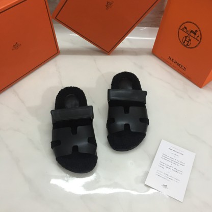 H style new winter wool slippers-Luxeon