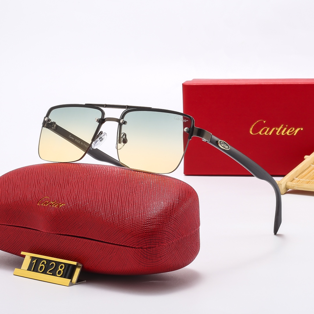 Cartier Fashion Retro Ladies Glasses-Luxeon