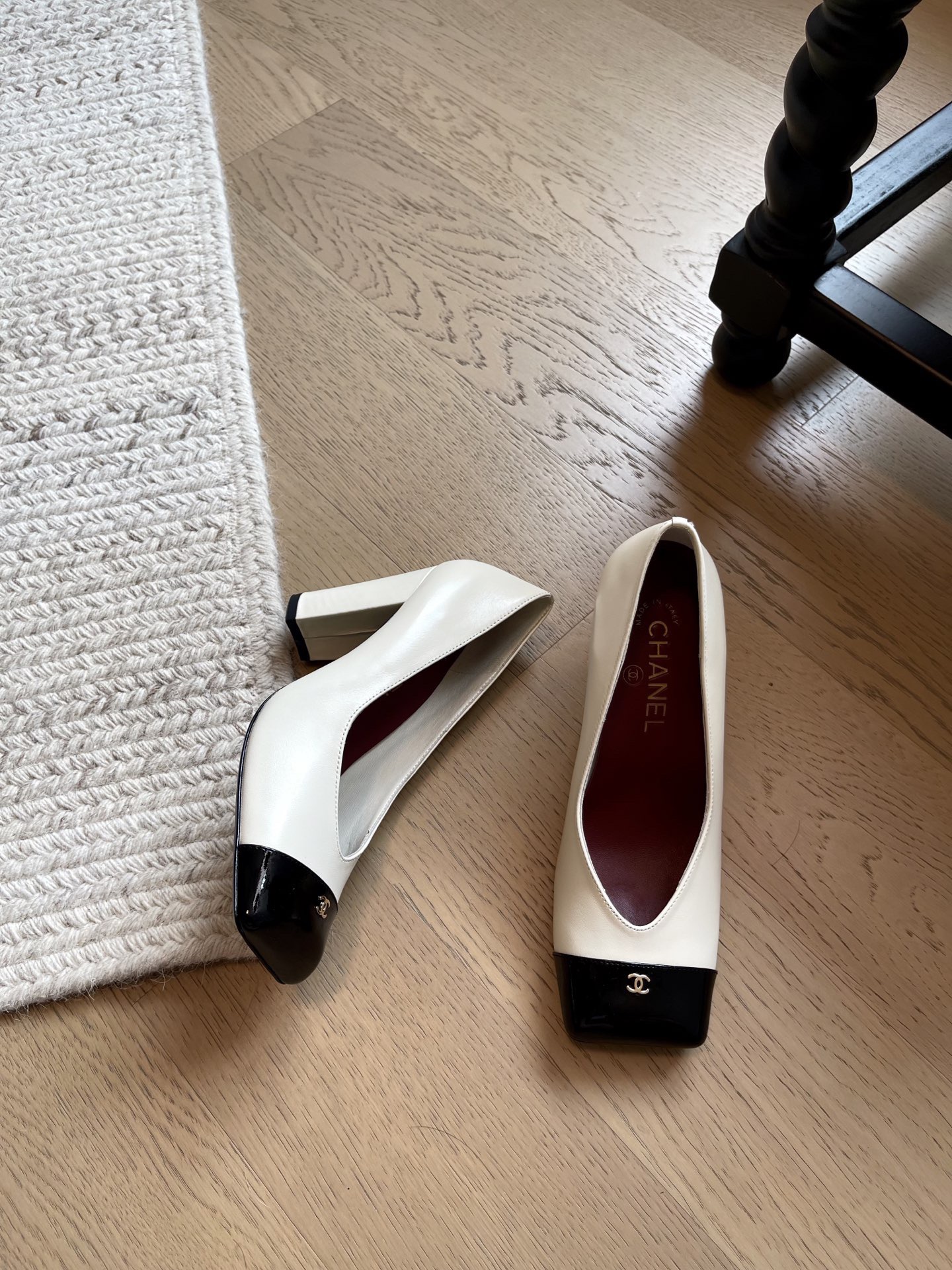 Square-toe high heels 35-42
