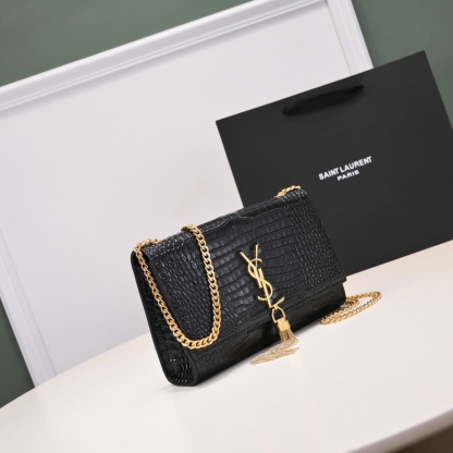 Crocodile print fringe24*14.5*5cm