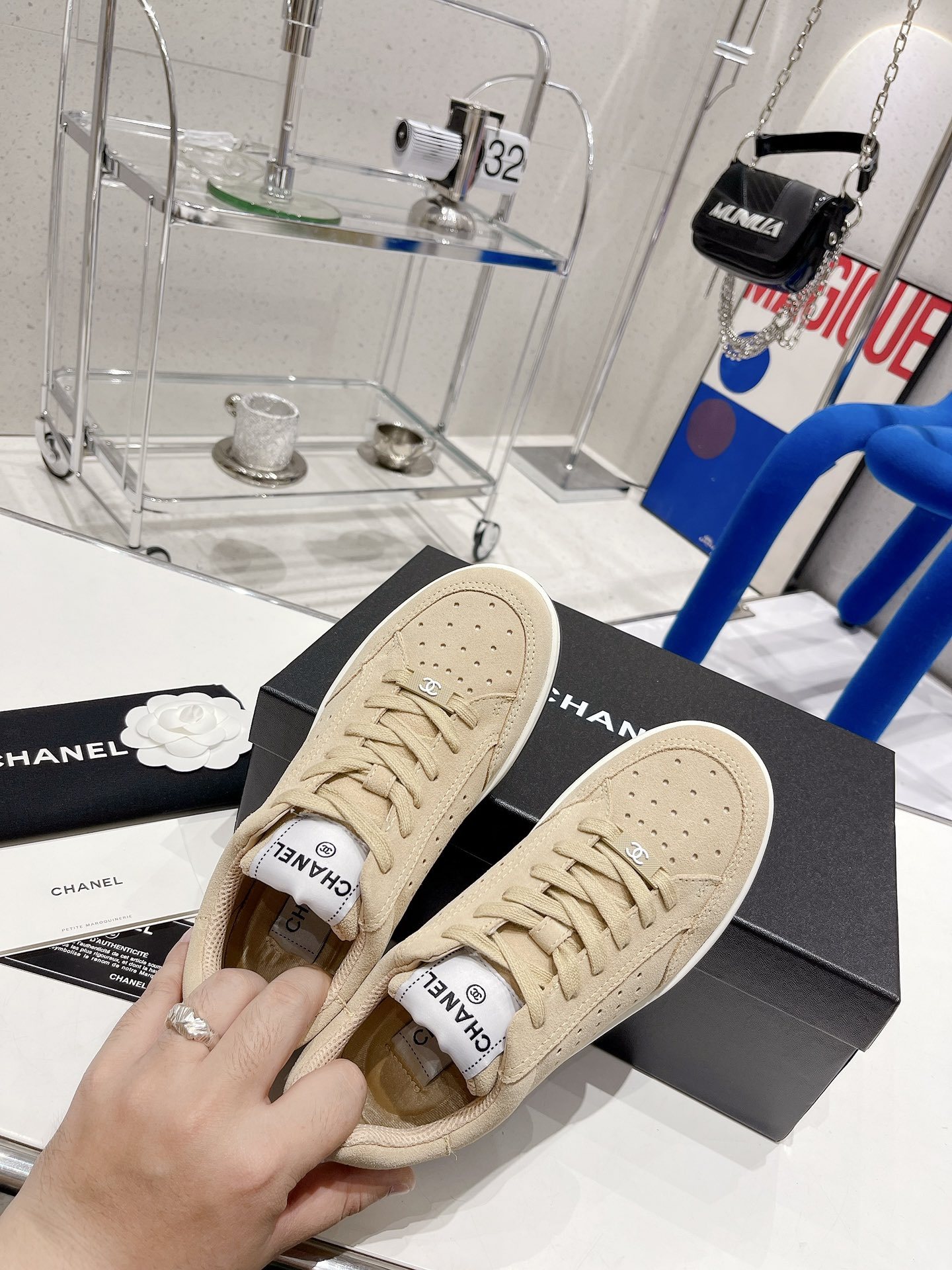 C style new all-matching skate shoes casual shoes-Luxeon