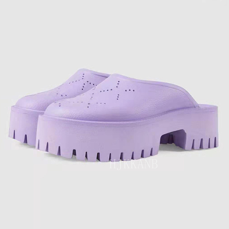 G style Women Thick Sole Platform Slippers-Luxeon