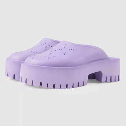 G style Women Thick Sole Platform Slippers-Luxeon