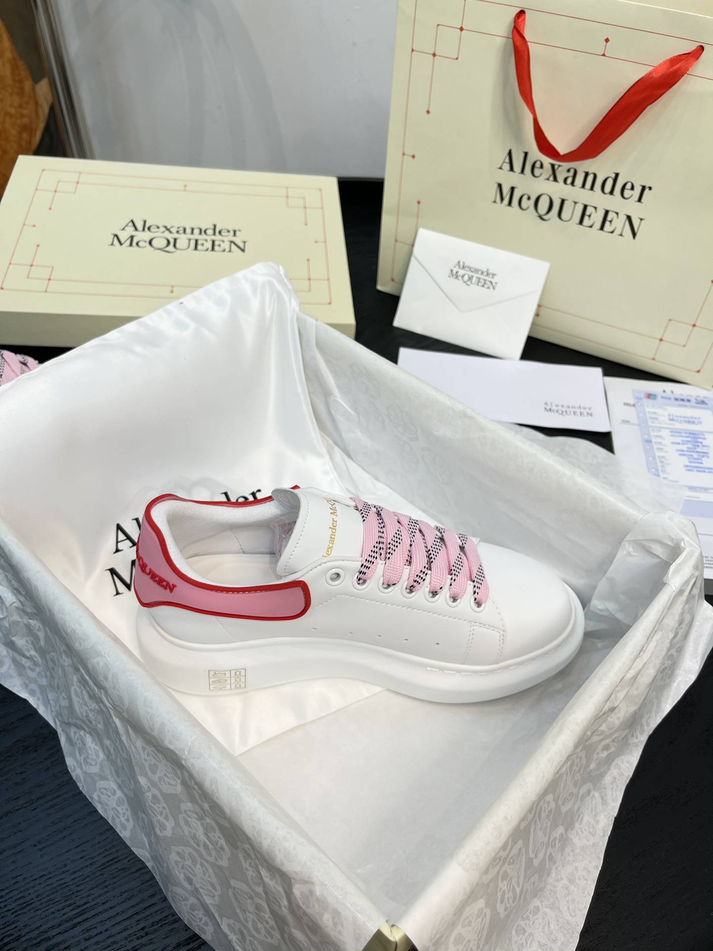 Alexander Mc QUEEN  women sneakers casual shoes-Luxeon