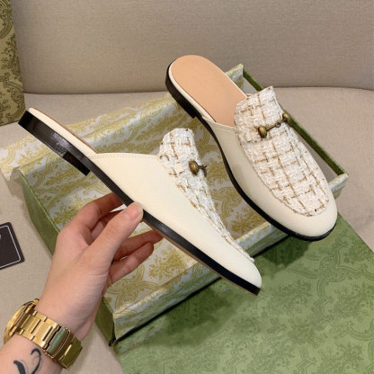 G style Women Half-drag Mules-Luxeon