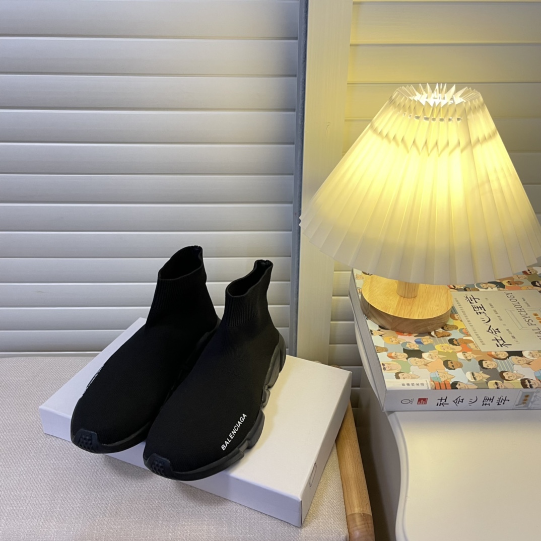 women knitted sock boots-Luxeon