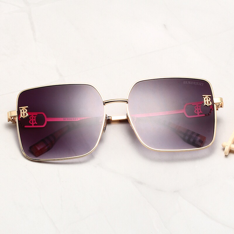 Burberry fashion retro sunglasses-Luxeon