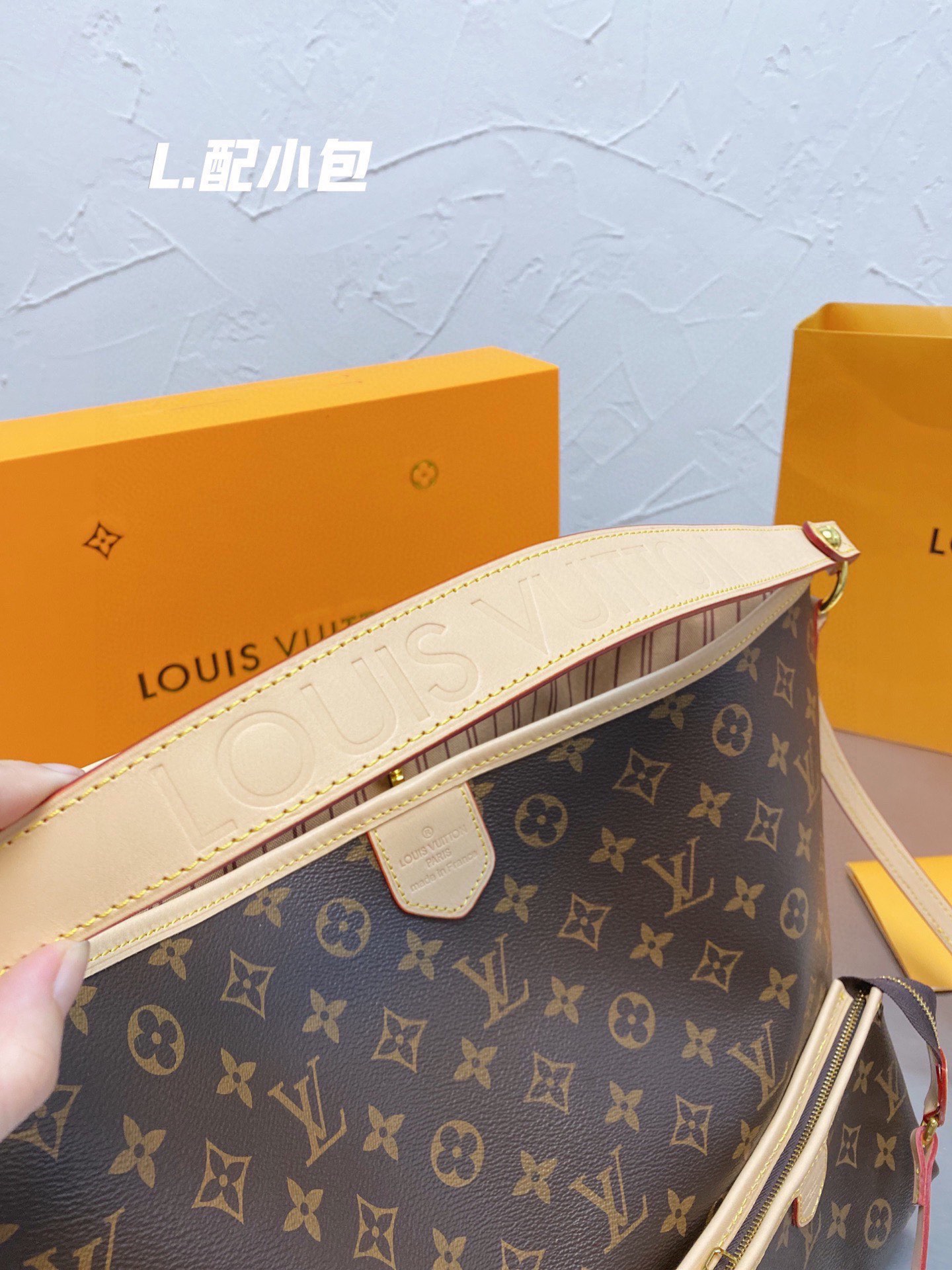 L style . Handbags Tote Shopping Bags 2 In 1-Luxeon